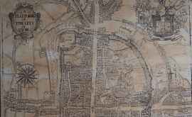 A fost găsită o hartă rară a unui oraș englez din secolul al XVIIIlea