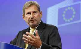 Comisarul european Hahn Uniunea Europeană este pregătită să acorde sprijin financiar Republicii Moldova
