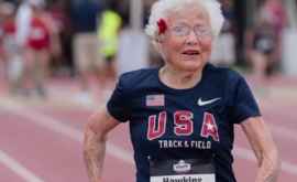 103летняя бегунья из США вновь подтвердила свое прозвище Ураган ВИДЕО