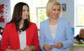Irina Vlah a venit la vot împreună cu fiica sa VIDEO