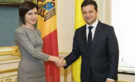 Sandu Am vrea să îmbunătățim relațiile bilaterale cu Ucraina