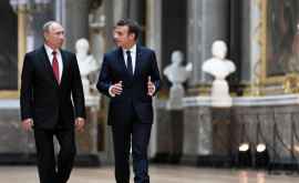 Emmanuel Macron se va întîlni cu Vladimir Putin