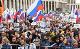 Noi proteste la Moscova