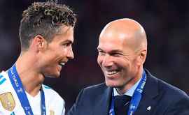 Cristiano Ronaldo nu la uitat pe Zinedine Zidane