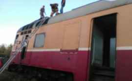 Fălești Un tren de pasageri a luat foc Au intervenit două echipaje de pompieri