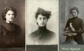 Как фотографировались женщины в Кишиневе в конце 19го века ФОТО