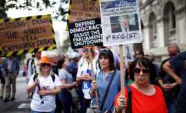 Proteste în 30 de orașe din Marea Britanie Johnson să îţi fie ruşine