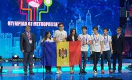 Rezultate remarcabile pentru elevii moldoveni la Olimpiada Megapolisurilor de la Moscova