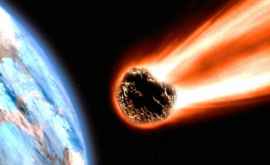 Zborul unui meteorit luat drept accident aviatic