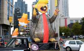 В Балтиморе установили статую Трампакрысы