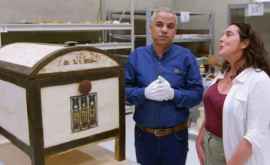 O cutie misterioasă de la mormîntul lui Tutankhamon deschisă pentru prima oară