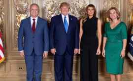 Igor și Galina Dodon sau întîlnit cu Donald și Melania Trump