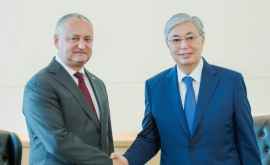 Despre ce au discutat la New York președinții Moldovei și Kazahstanului