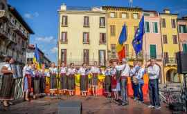 Diaspora moldovenească din Padova a organizat un concert de zile mari