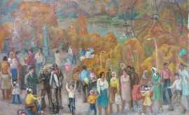 Unde se află tabloul Sărbătoarea la sat al celebrului artist Mihail Lepădatu FOTO