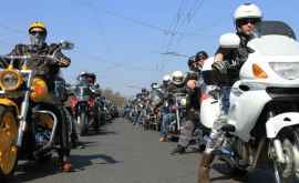Bikerii au organizat o paradă a motocicletelor în PMAN VIDEO