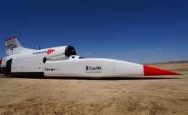 Mașina supersonică Bloodhound LSR a stabilit un nou record de viteză