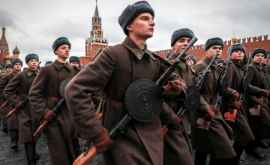 La Moscova a avut loc un marș dedicat paradei militare din 1941 FOTO