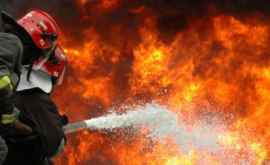 Incendiu în sectorul Ciocana al Capitalei