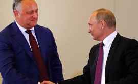 Dodon spune în ce relații este cu președintele rus Vladimir Putin VIDEO