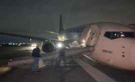 La un pas de tragedie Un avion a aterizat forțat pe un aeroport din Odessa