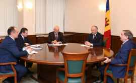 Igor Dodon a convocat o ședință de lucru privind situația agenților economici din regiunea transnistreană
