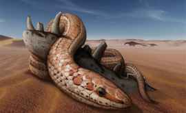 Найдена ископаемая змея с задними конечностями