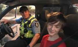Cum sa salvat de incendiu un băiat de 12 ani din Australia
