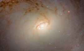 Telescopul Hubble a fotografiat o galaxie spiralată