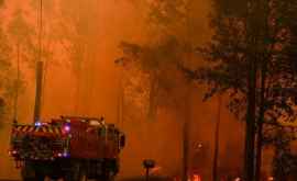 Небо стало красным от пожаров в Австралии ФОТО
