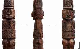 Arheologii au restabilit culoarea idolului vechilor incași