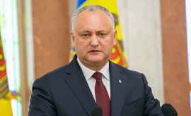 Dodon Acum avem un Guvern responsabil