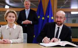 UE semnează acordul cu privire la Brexit
