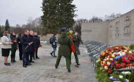 Ion Ceban a adus un omagiu apărătorilor Leningradului