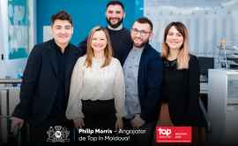 Philip Morris Moldova a fost desemnat Angajator de Top de către Institutul Top Employers
