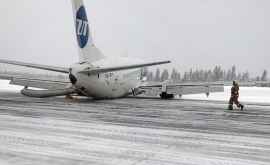 Rusia O aeronavă Boeing cu 100 de pasageri la bord a ajuns pe pista înghețată