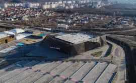 Dodon a vizitat Chișinău Arena Lucrările de construcție sînt la etapa finală FOTO 