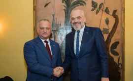 Șeful statului sa întîlnit cu Primministrul Republicii Albania
