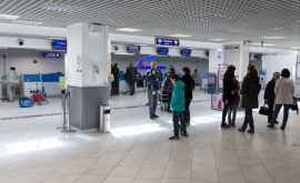 Как проверяют людей прибывающих в Кишиневский аэропорт 