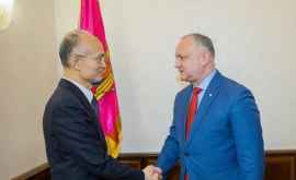 Igor Dodon sa întîlnit cu Ambasadorul Chinei în R Moldova