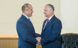 Dodon la felicitat pe președintele Bulgariei