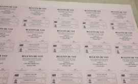 A început tipărirea buletinelor de vot pentru alegerile din satul Călinești