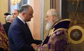 Președintele țării sa întîlnit cu Patriarhul rus Kiril