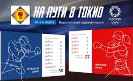 Boxerii moldoveni vor evolua la primul turneu de calificare către JO