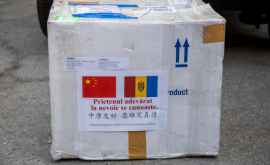 La Chișinău a ajuns un lot de asistență umanitară din China 