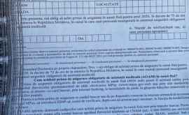 Așa arată declarația prin care moldovenii se obligă să achite polița medicală în termen de 72 de ore DOC
