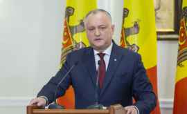 Dodon către opoziție Nici și în lupta politică nu se acceptă depășirea liniilor roșii