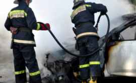Trei mașini au ars în municipiul Bălți