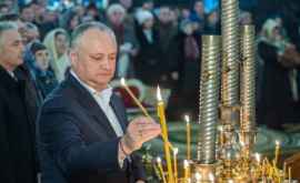 Президент Игорь Додон поздравил с Пасхой всех православных христиан