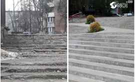 Жителей Ботаники можно поздравить лестница на бул Дачии отремонтирована ФОТО